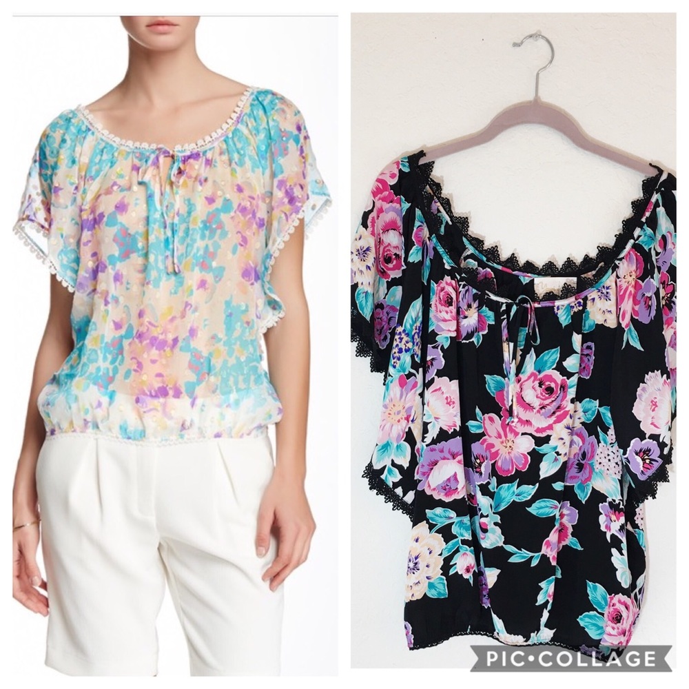 Yumi Kim | 100% Silk Floral Cheryl Blouse